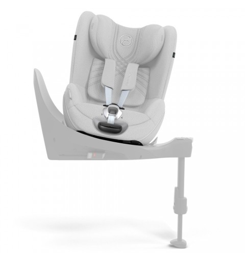 Cybex Sirona T i-Size - obrotowy fotelik samochodowy 0-18 kg | PLUS Platinum White